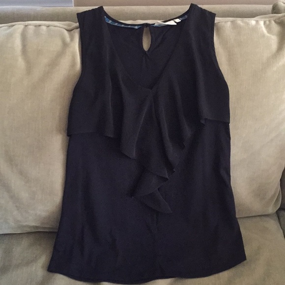Anthropologie Tops - ⭐️CLOSET CLOSING Deletta Pinna Black Top